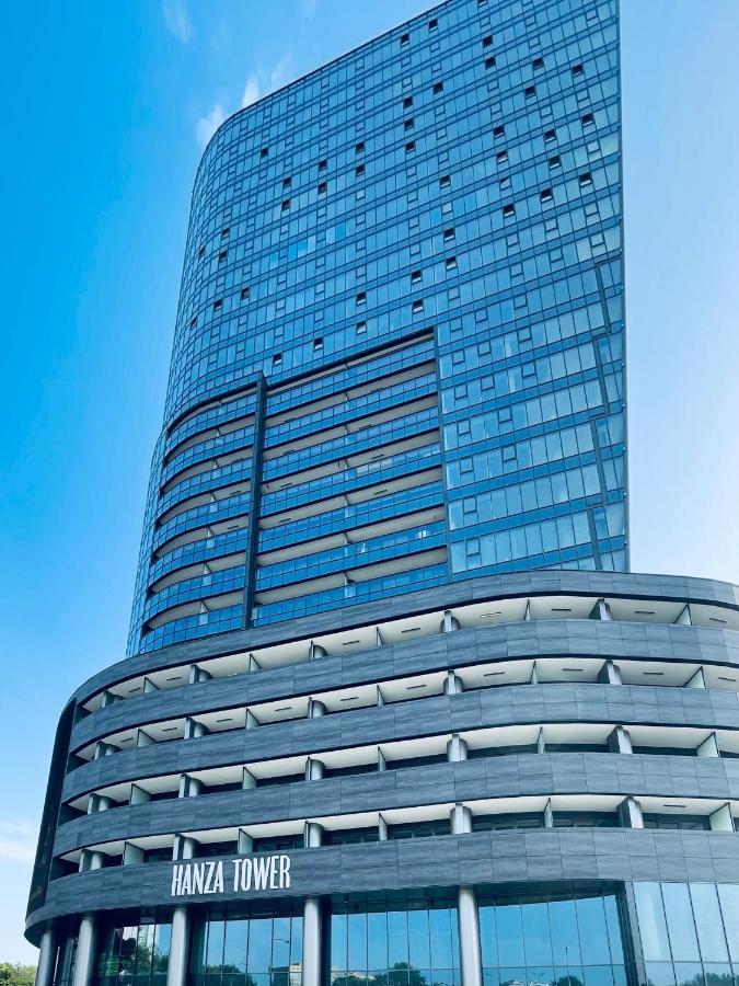 Hanza Tower Apartamenty Szczecin Exteriör bild